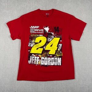 Jeff Gordon #24 NASCAR AARP Drive To End Hunger T Shirt XL 2014 Chase Tee